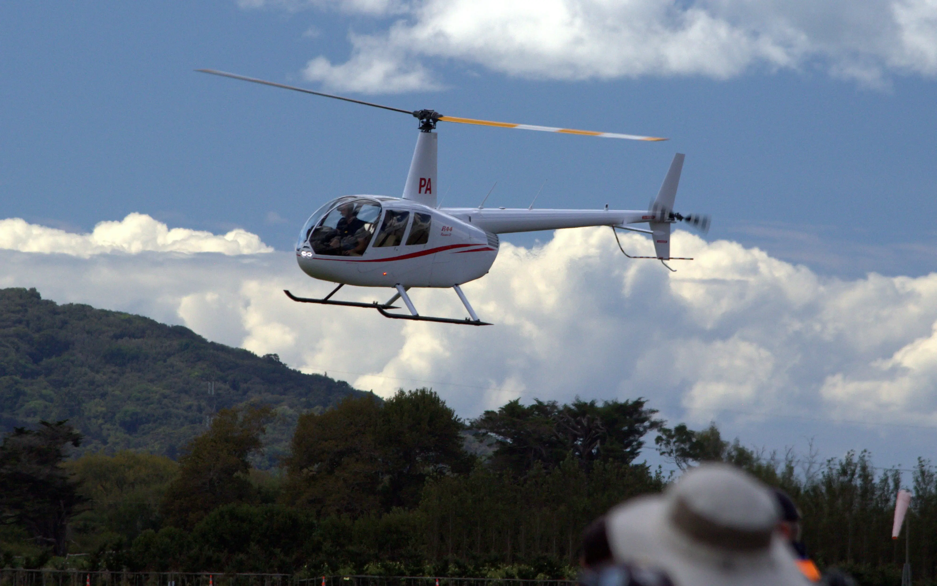 Helicopter agricultural spraying
